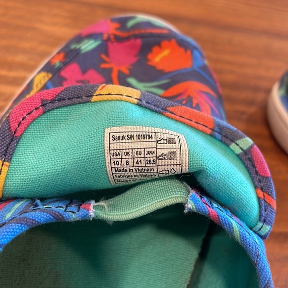 Tropical Print Women’s Sanuk Slip On Shoes size 10 - Picture 6 of 6